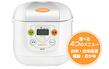 キッチン家電 BONABONA 炊飯ジャー   BK-R17-WH