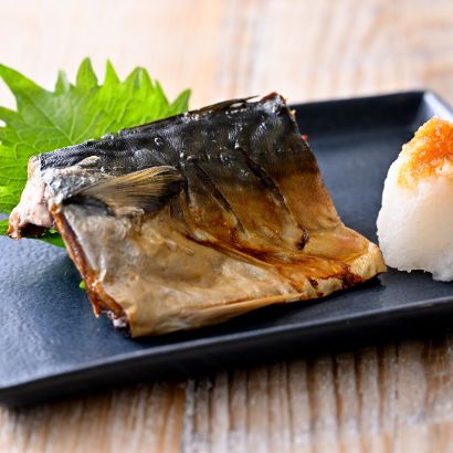 鯖の塩焼き